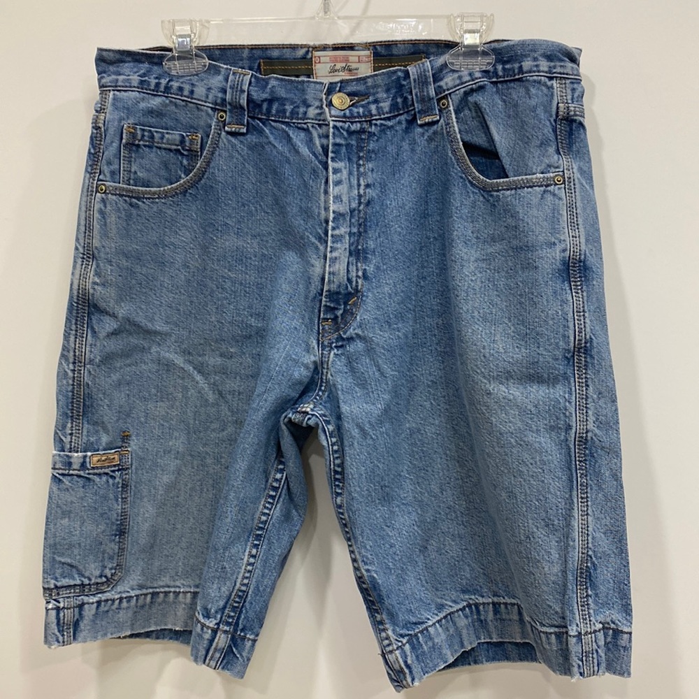 Levi Strauss Jean shorts- size 34 with 11” inseam